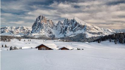 Winter on the Alpe di Siusi